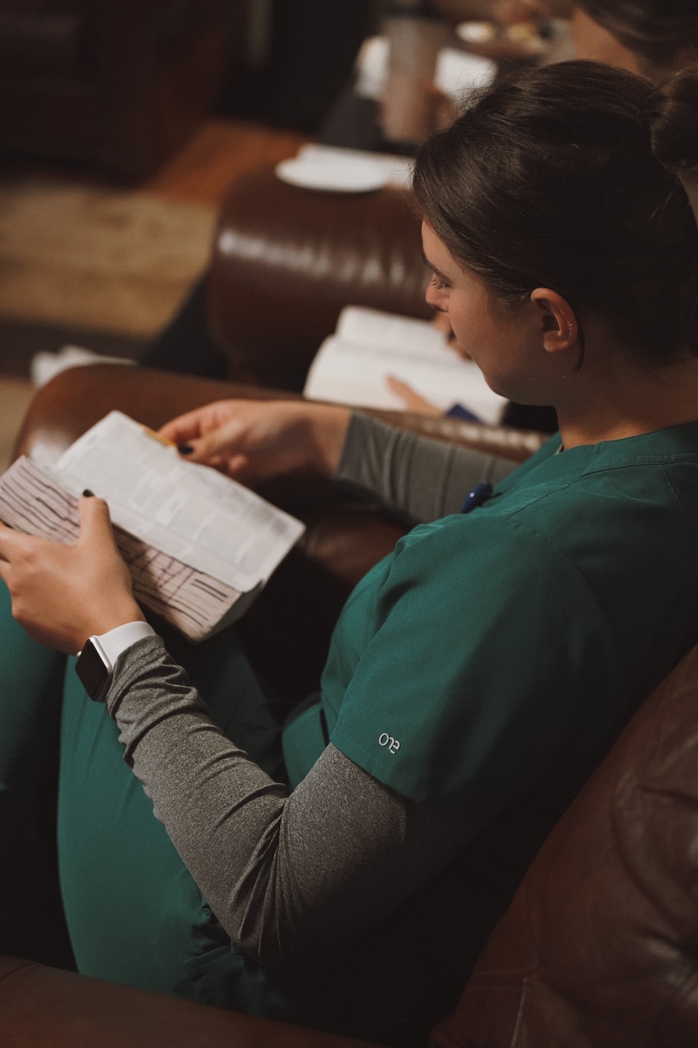 Student Bible studies at UMD (Duluth).