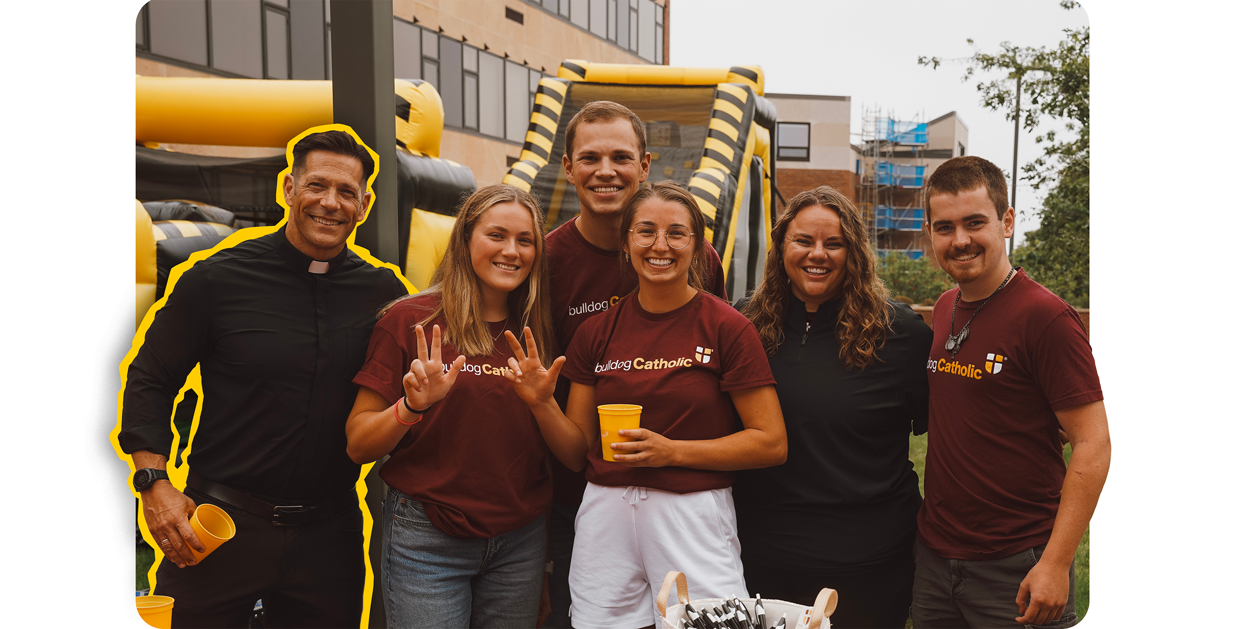 Fr. Mike Schmitz on campus